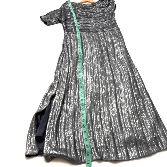 Rachel Comey sz 10 Asti Dress All Over Sequin One Shoulder - Picture 5 of 12